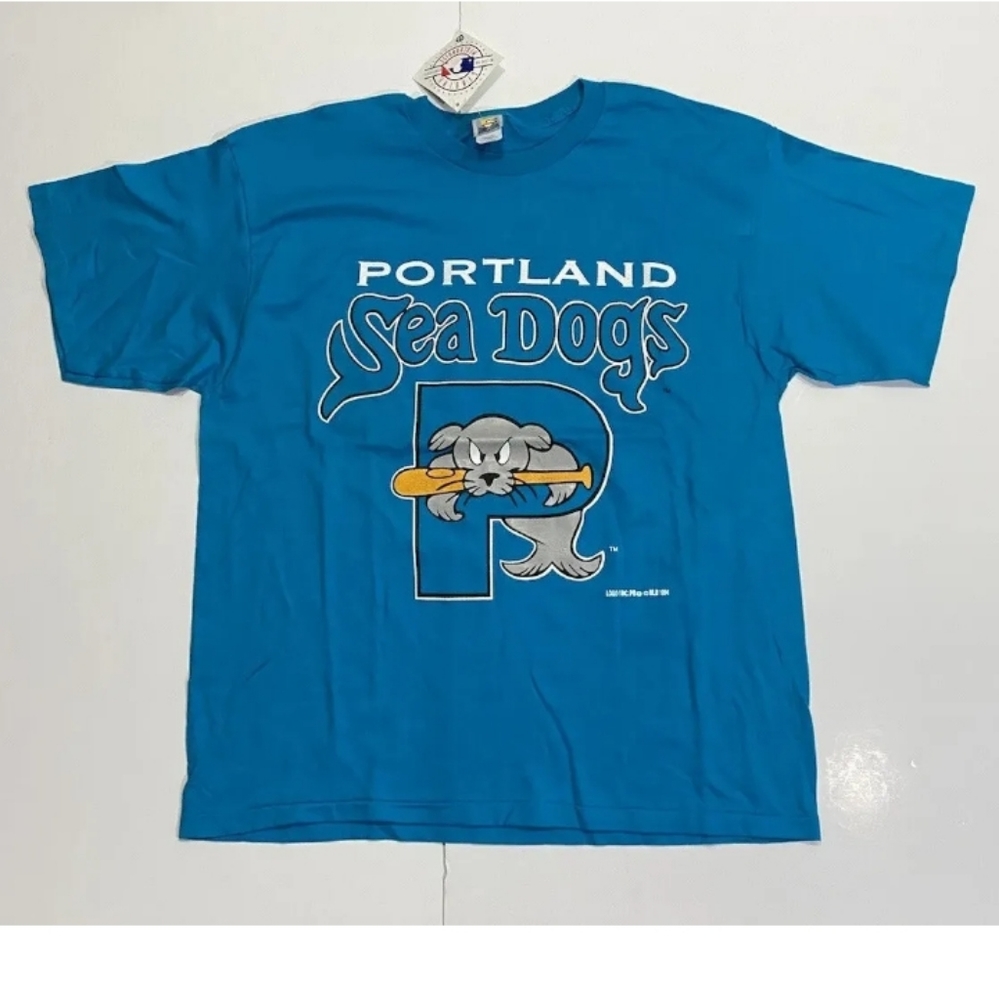 1994 Vintage Portland Seadogs Tshirt